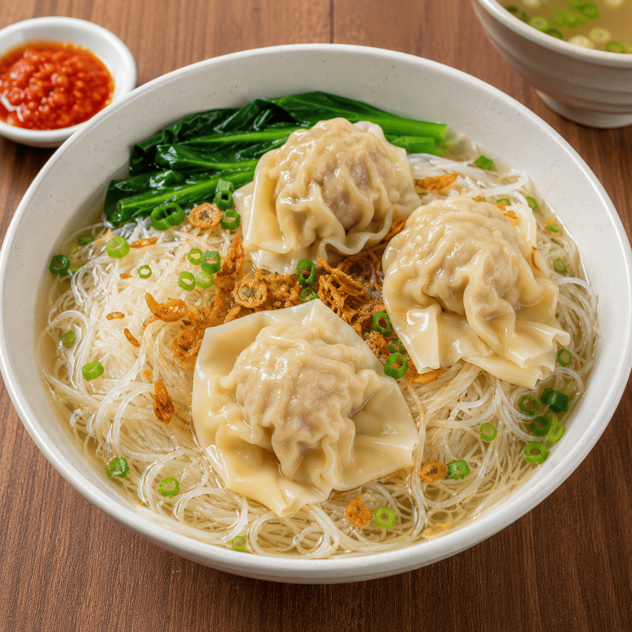 Bihun + 3pangsit